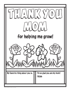 Mother S Day Printable A Free Resource To Encourage And Thank Moms Awana
