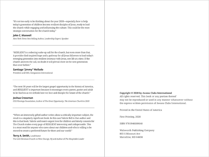 Comments and Copyright