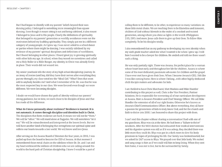 Sample Chapter Page 14 and 15