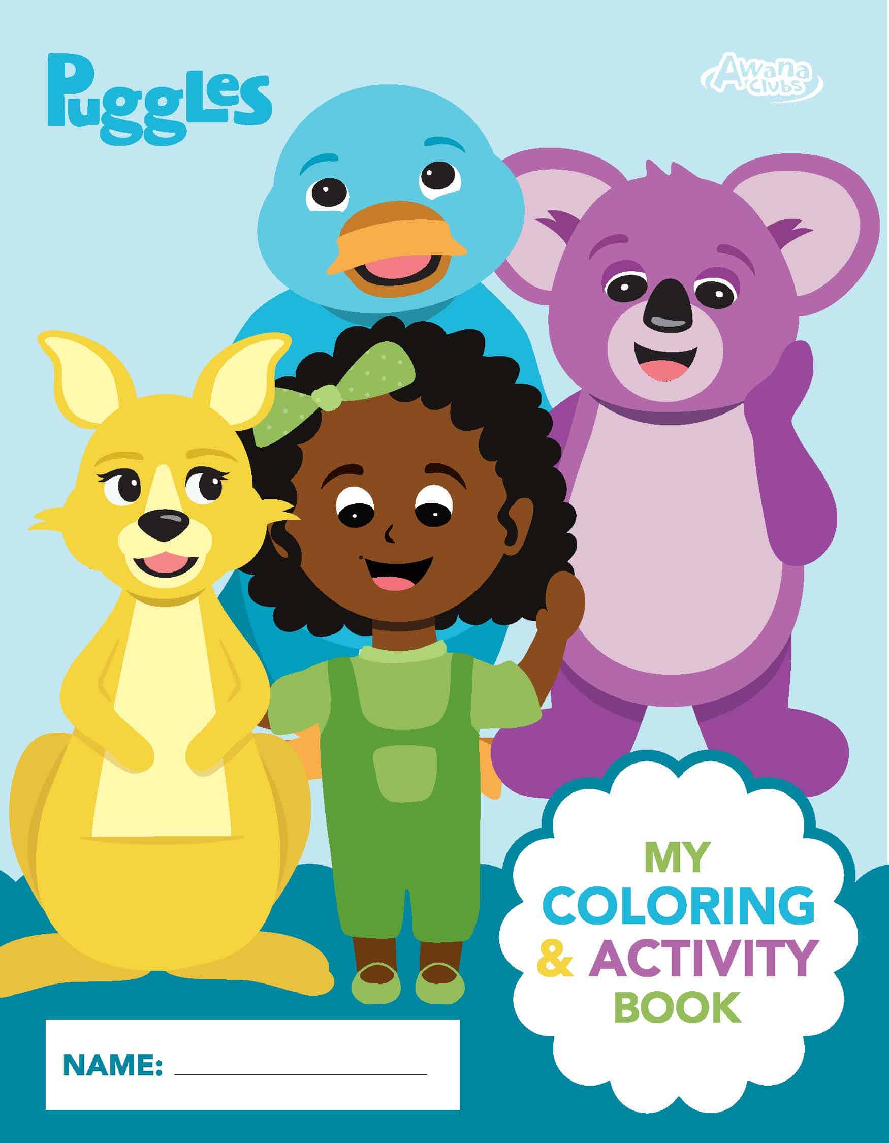 Puggles Coloring Book