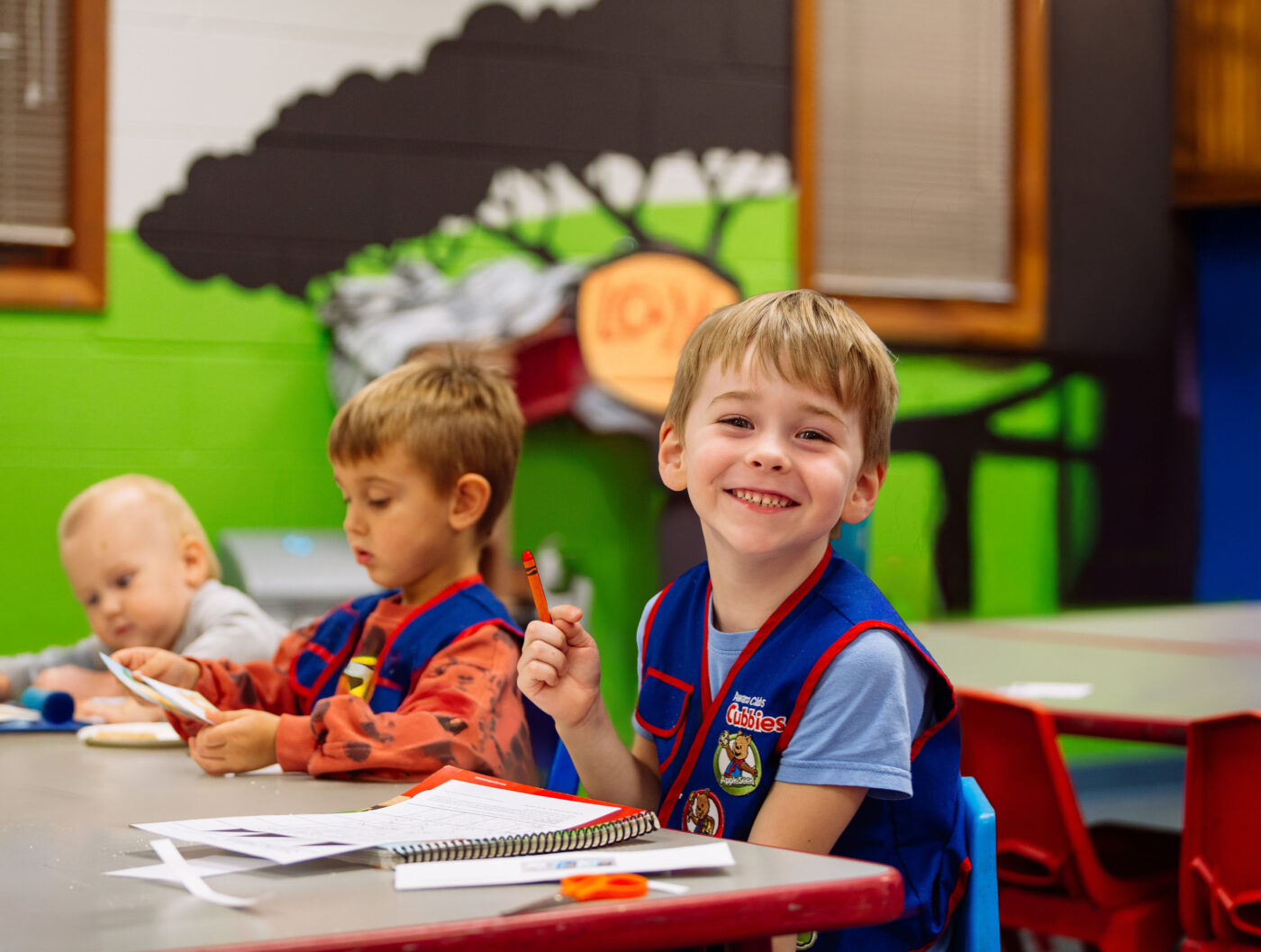 Awana Cubbies small group in the U.S.