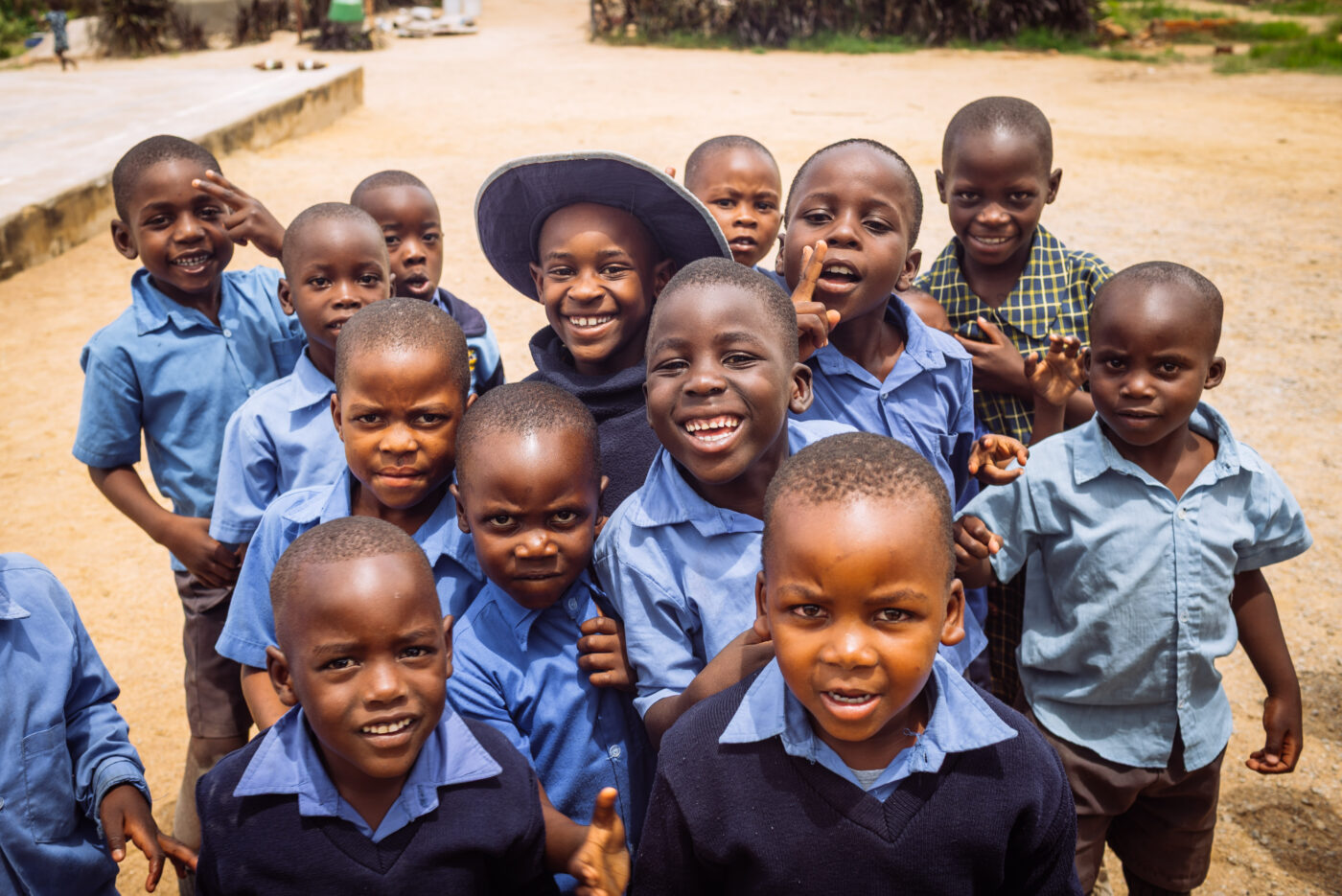 Kids at Awana club in Zimbabwe