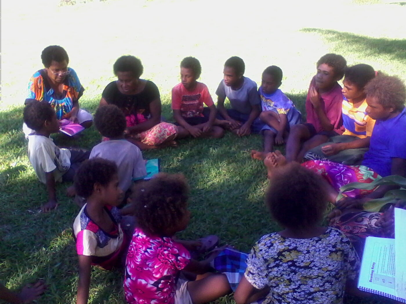 Awana small group in Papua New Guinea