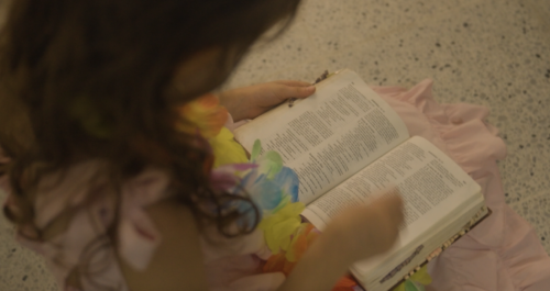 Reading the word of God